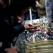 Monroe Street Fair patrons inspect glass smoking paraphernalia on Saturday, April 6. Daniel Brenner I AnnArbor.com